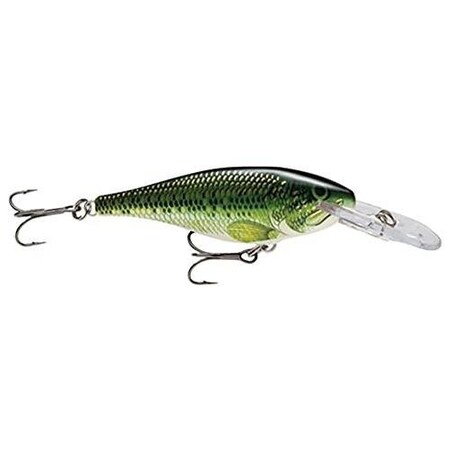 Rapala Shad Rap Crankbait, 2 34, 14 Oz, Baby Bass, Floating SR07BB
